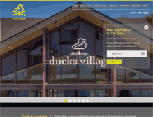 Tablet Screenshot of ducksvillage.com